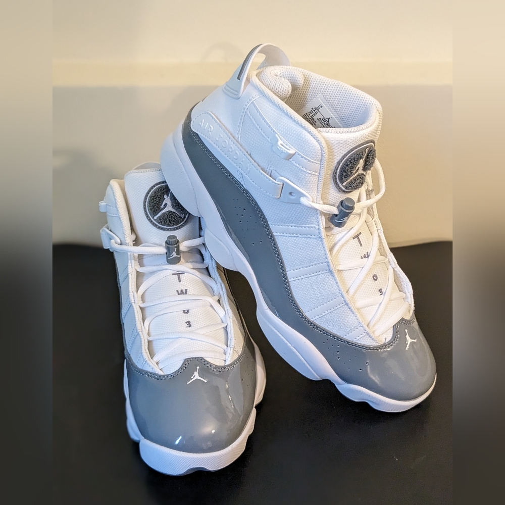 Men's NIB Jordan 6 Rings Cool Grey Sneakers - Picture 1 of 9